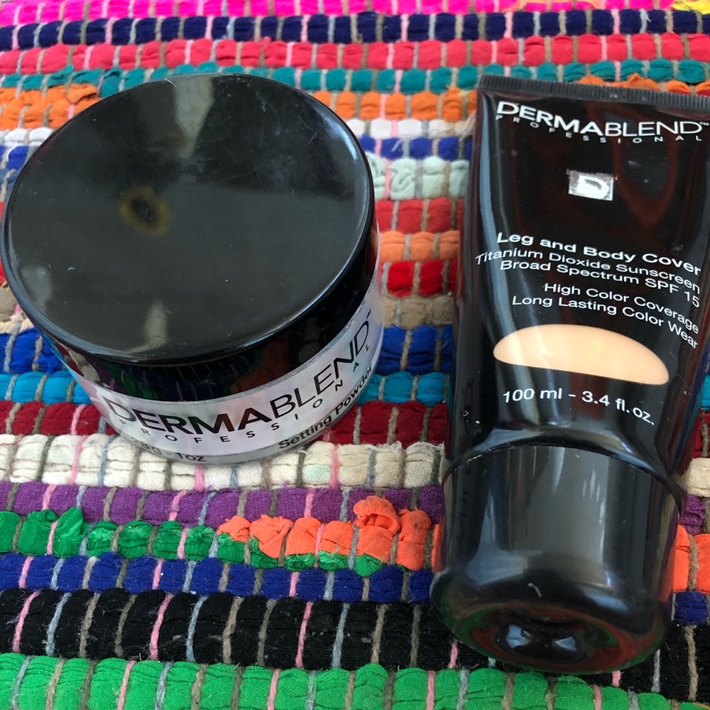 Dermablend Leg and Body coverup & setting powder